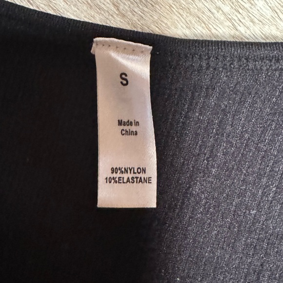 Black Long Sleeve ribbed Jumpsuit Small - Picture 6 of 6